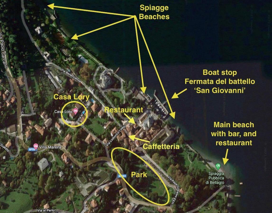 Appartamenti Casa Lory Bellagio Dış mekan fotoğraf
